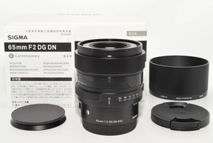 Sigma SIGMA Sony E-mount Lens 65mm F2 DG DN Single Focus Telephoto Full Size Con