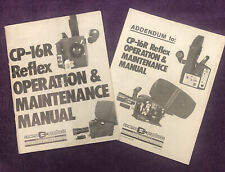CP16R Operation & Maintenance  Manual Cinema Products