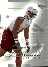 2002 Upper Deck Honor Roll Football Card #130 Jason McAddley Rookie