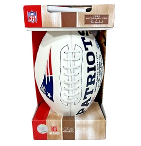 New England Patriots NFL Players Signature Series Sammlerstück Full-Size Football - Bild 1 von 17