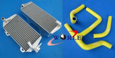 radiador de aluminio + manguera para SUZUKI RMZ450 RMZ 450 2008-2017 2016 2015 2014 13 12 Foto 1 de 4