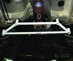 Para Mitsubishi EVO 4 5 1995 Ultra Racing 4 puntos barra inferior delantera (UR-LA4-426) - Imagen 1 de 7