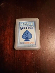 Hoyle Waterproof Clear Playing Cards - Picture 1 of 5
