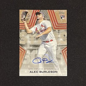 2023 Topps Alec Burleson Baseball Stars Auto Autograph Gold Rookie RC #BSAAB /50