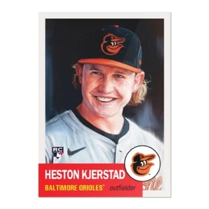 Topps MLB Living Set® #739 ⚾️ Heston Kjerstad RC ⚾️ Baltimore Orioles - Picture 1 of 2