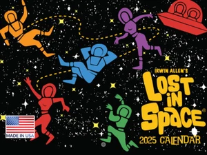 Lost In Space Classic TV Show Calendar 2025 Monthly Wall Calender 12 Month - Picture 1 of 6