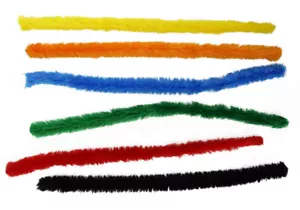 Caterpillars XL 2 cm Bright Colors Assortment 6 pieces - Picture 1 of 1
