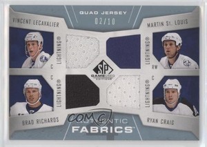 2007 SP Game Used Edition /10 Martin St Louis Brad Richards Vincent Lecavalier