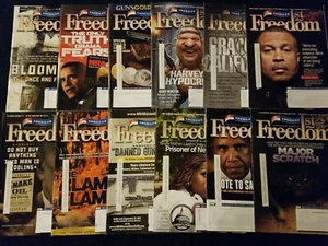 Lot of 12 NRA America's Freedom 1st Magazine 2014 Complete Set January-December! - Picture 1 of 7