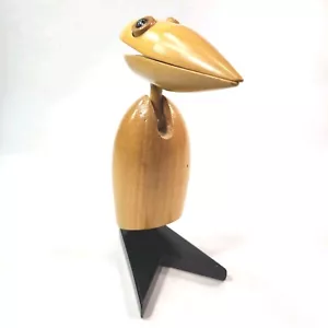 Counterpoint San Francisco Wood Bird Note Memo Recipe Holder (READ) - Picture 1 of 14