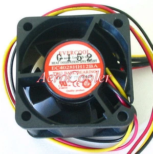 EverCool 40mm x 28mm Dual Ball Fan,3pin, EC4028HH12BA - Picture 1 of 1