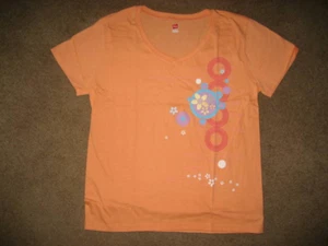 Hanes Geo Print Women's T Shirt - Size M (8-10) - New with Tag - Picture 1 of 1