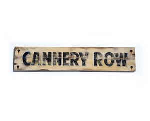 Cannery Row handbemaltes Schild - Bild 1 von 7