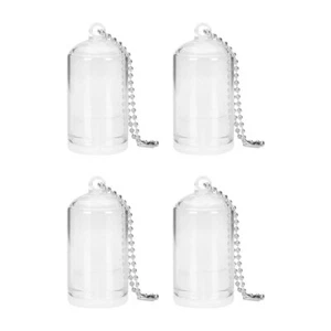 Mini Planta Colgante Botellas de Vidrio Deseo 5 Piezas Dijes Soporte Campana Tarros de Albañil - Imagen 1 de 12