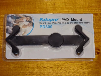 Fotopro iPad Mount (Tripod Screw - In Box - Unused, But Open) PD300 - Image 1 of 2