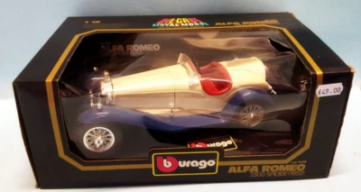 Alfa Romeo 2300 Spider (1932) 1/18 cod. 3008 Metal Model Bburago Burago - Immagine 1 di 3
