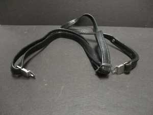 Hasselblad Black Leather Narrow Strap 49018 For Any V Cameras Vintage - Picture 1 of 5