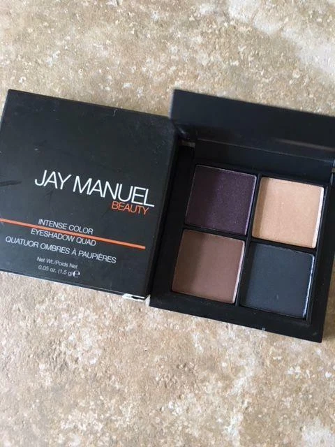 NIB JAY MANUEL Beauty Intense Color Eyeshadow Quad CRAVE 0.05 oz / 1.5 g - Image 1 of 1