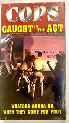 Cops Caught In The Act (VHS, 1996) Barbour Langley NEW SEALED HTF - Image 1 of 4