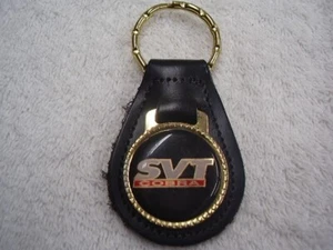 FORD SVT COBRA KEY CHAIN LEATHER FOB FREE POSTAGE - Picture 1 of 3