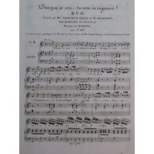 Rossini G. Il Barbiere Di Siviglia No 4 Duo Singer Piano ca1820