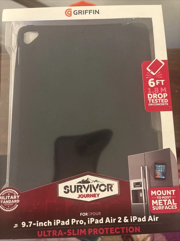 Griffin Survivor Journey 9,7 дюйма iPad Pro Air и 2 ультратонких защитных чехла - Изображение 1 из 2