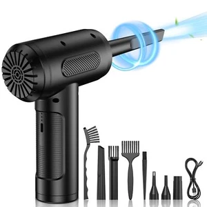 Elektrische Staubgebläse Druckluftspray 3-Gang 91000 U/min Compressed Air Dus... - Bild 1 von 7