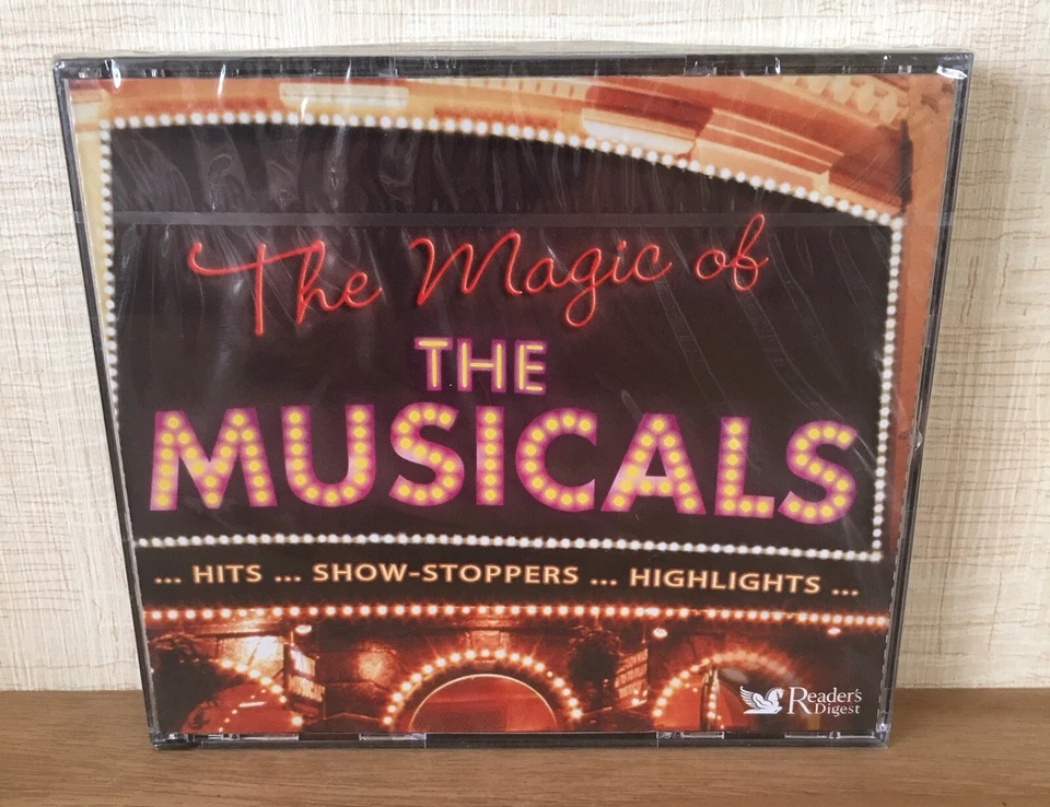 Magic of The Musicals Reader's Digest 4cd Golden Age Show Tunes Movie Romance