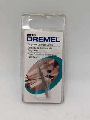 New Dremel 9910 High Speed Cutter Tungsten Carbide 1/8" Cutter Bit - Image 1 of 2