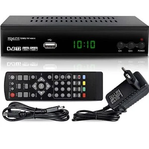 Tempo 4000 A DVBT2 Receiver Full HD 1080P 4K für TV HEVC/H.265 HDMI SCART USB... - Bild 1 von 7