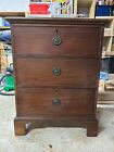 Large Antique Mahogany Chest Of Drawers - 3 Drawers - Georgian?