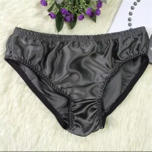 Slip uomo con volant mutande finta seta raso spiaggia bikini costume da bagno mutandine nuovo - Foto 1 di 6