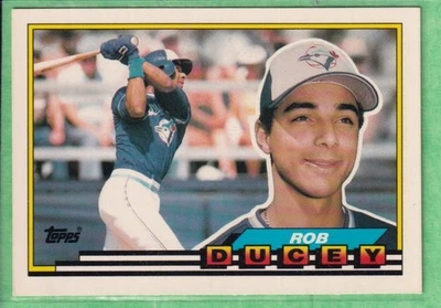 1989 Topps Big #280 Rob Ducey Toronto Blue Jays - Image 1 of 2