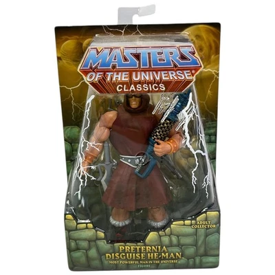 Figura He-Man Masters Of The Universe Classics Preternia Disguise 2010 MOTU Foto 1 de 4