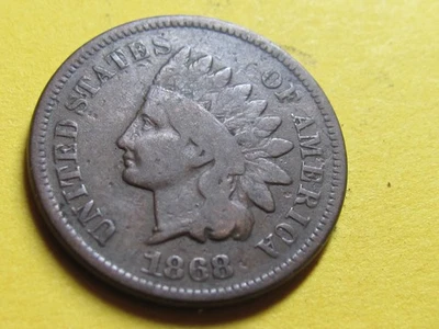 1868 INDIAN HEAD CENT - Image 1 of 2