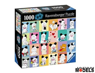 Hello Spank 80s mania 1000 pieces 70X50 Jigsaw Puzzle + Poster Ravensburger - Immagine 1 di 3