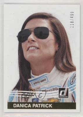 2017 Panini Donruss NASCAR Retro 1984 Variations Gold Foil /499 Danica Patrick - Image 1 of 2