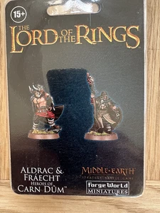 Aldrac und Fraecht Heroes of Carn Dum Forge World Neu im Blister - Bild 1 von 2