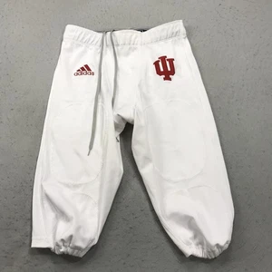 Indiana Hoosiers Hose Herren Large weiß Adidas Fußball GAME WORN TEAM AUSGESTELLT - Bild 1 von 7