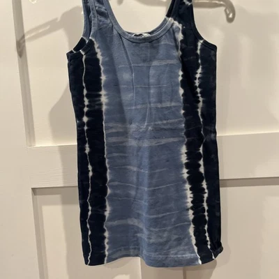 Hard Tail Forever Tank Blue Tie-Dye Sexy Tank Top  SL-21 NWT Small - Image 1 of 4