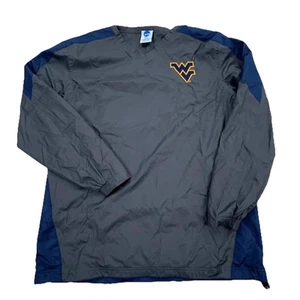 West Virginia Mountaineers Jacket Men Small Pullover Windbreaker Windshirt WVU * - Picture 1 of 13