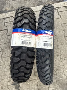 OFFERTA COPPIA GOMME NUOVE 90/90-21 130/80-17 MITAS ENDURO TRAIL DOT 23/24 - Imagen 1 de 3