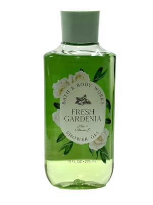 NEW 1 BATH & BODY WORKS FRESH GARDENIA BODY WASH SHOWER GEL 10 FL OZ ALOE VIT E - Image 1 of 4