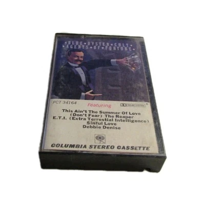 Blue Oyster Cult Agents Of Fortune Columbia Record 1976 Cassette Tape PCT 34164 Foto 1 de 4
