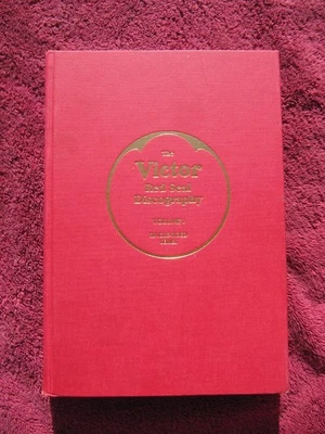 John Bolig VICTOR RED SEAL DISCOGRAPHY Vol I Single-Sided 1903-1925 Opera Record - Image 1 of 4