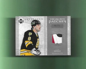 1/1 JERSEY #! 2006-07 UD Artifacts Treasured PATCHES Cam Neely TS-CN Bruins 8/25 - Picture 1 of 2