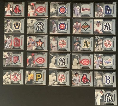 Lote de 26 cartas de parche Upper Deck Sweet Spot Classics 2003 MM1 Mantle BR2 Ruth Foto 1 de 4