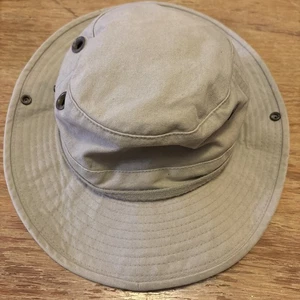 Tilley Hat T4 Size 7 1/4 Beige Bucket Safari Washable Hat Sun 58.5cm - Picture 1 of 9