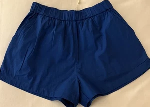 Shore 100% Cotton Blue Womens Shorts NWT MSRP $128 Small - Picture 1 of 5
