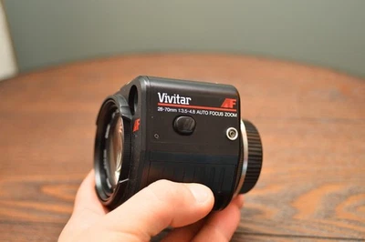 RARE Vivitar 28-70mm F3.5-4.8 Self-Contained AF Zoom Lens with Macro for Minolta - Image 1 of 4
